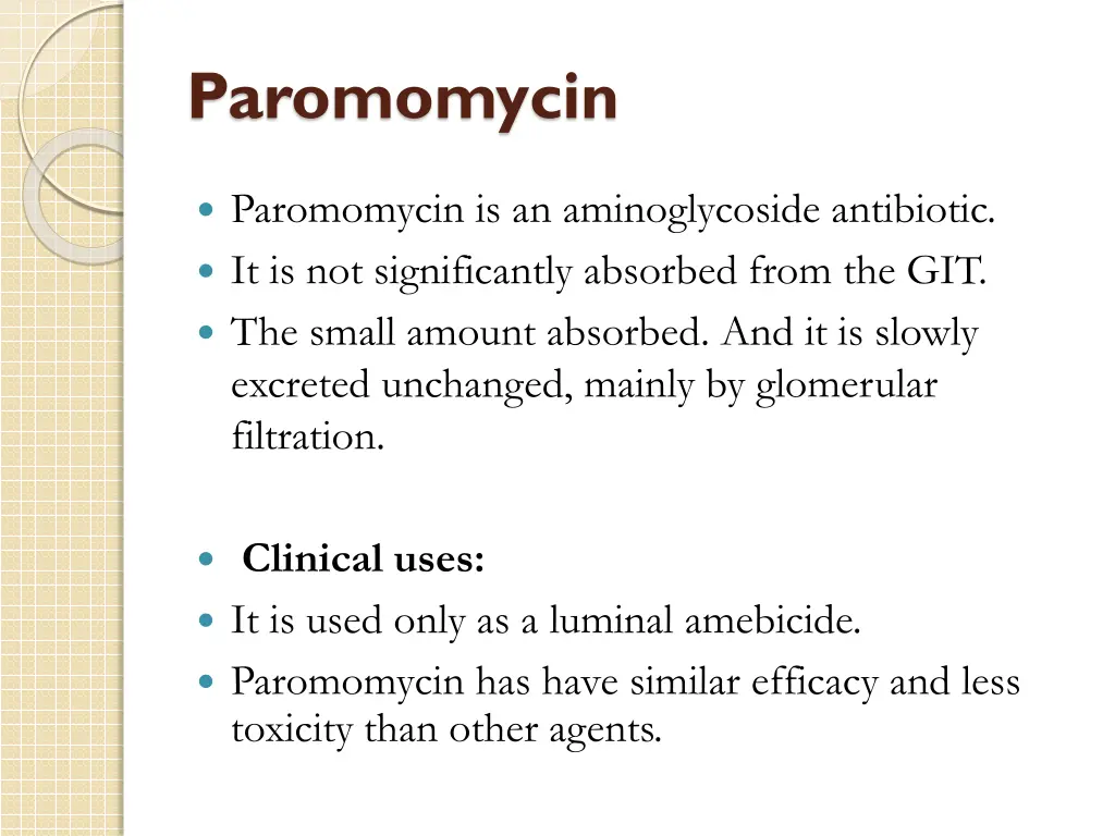 paromomycin