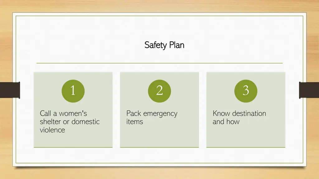 safety plan safety plan