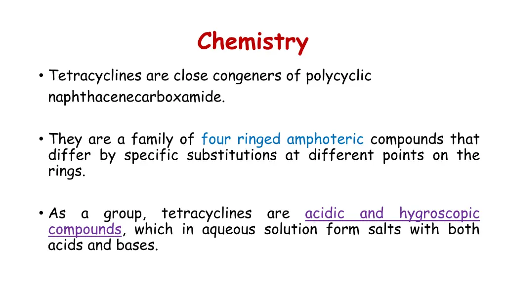 chemistry