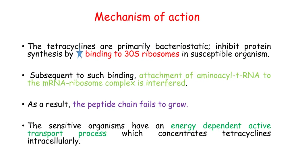 mechanism of action