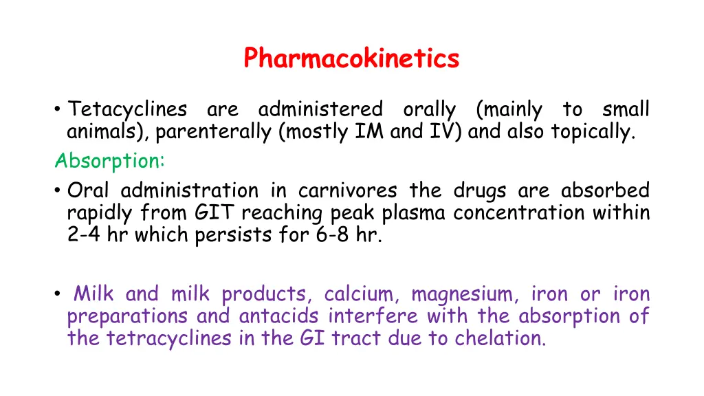 pharmacokinetics