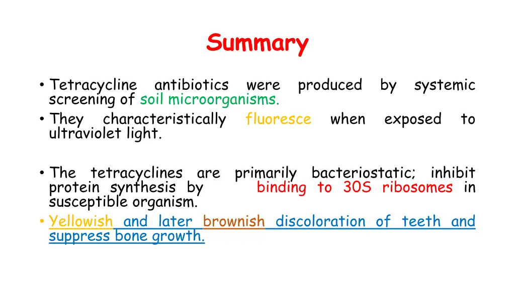 summary