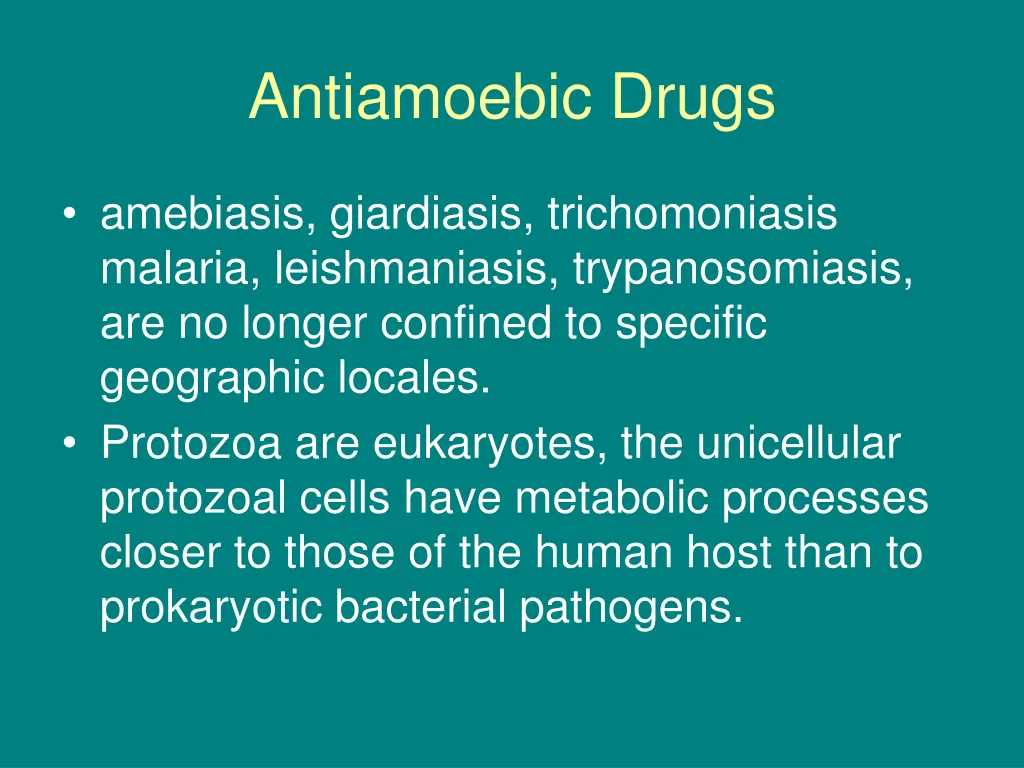 antiamoebic drugs 1