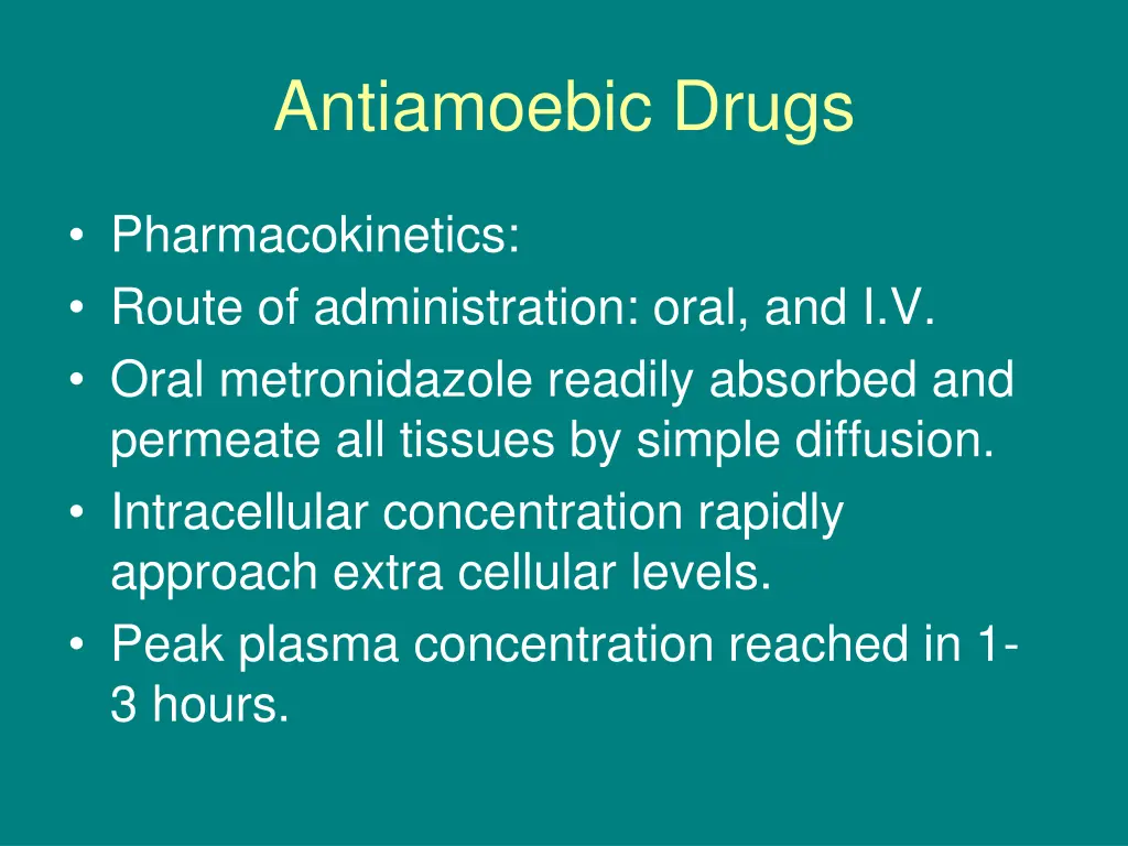 antiamoebic drugs 12