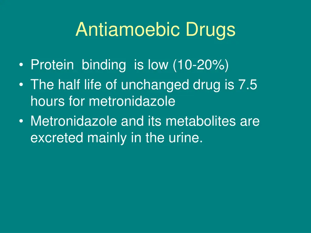 antiamoebic drugs 14