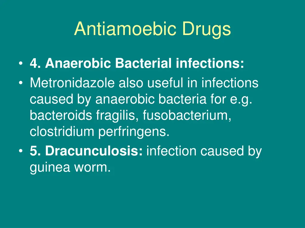 antiamoebic drugs 18