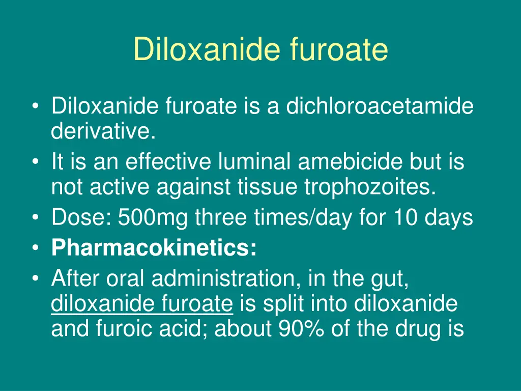 diloxanide furoate