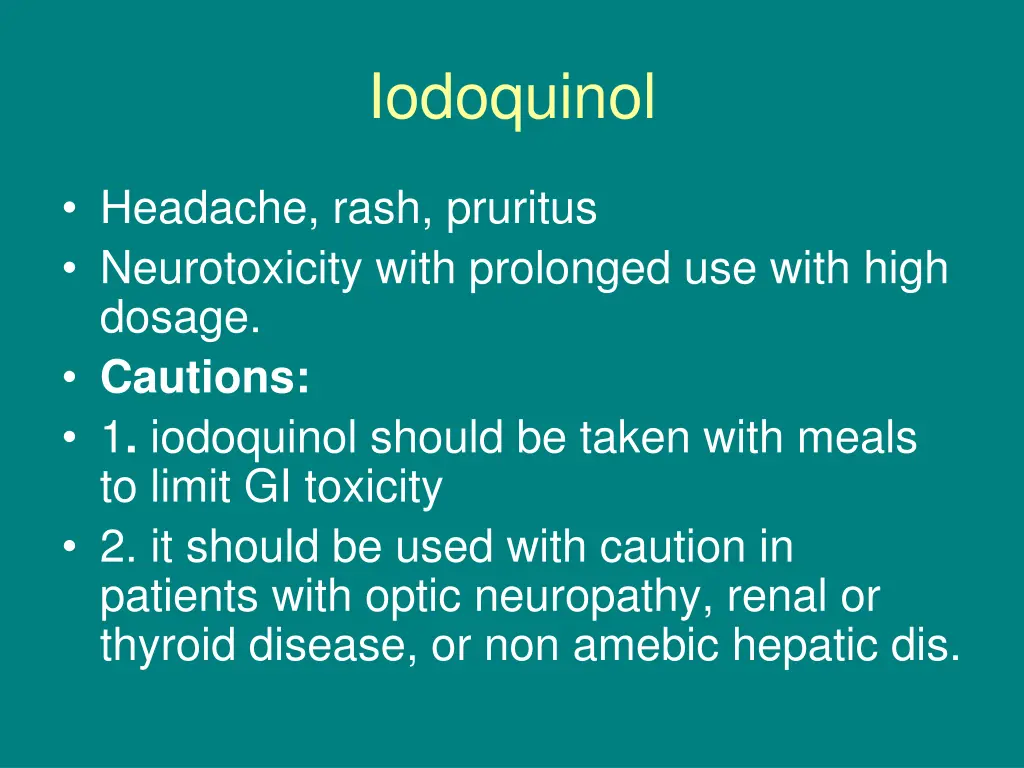 iodoquinol 2