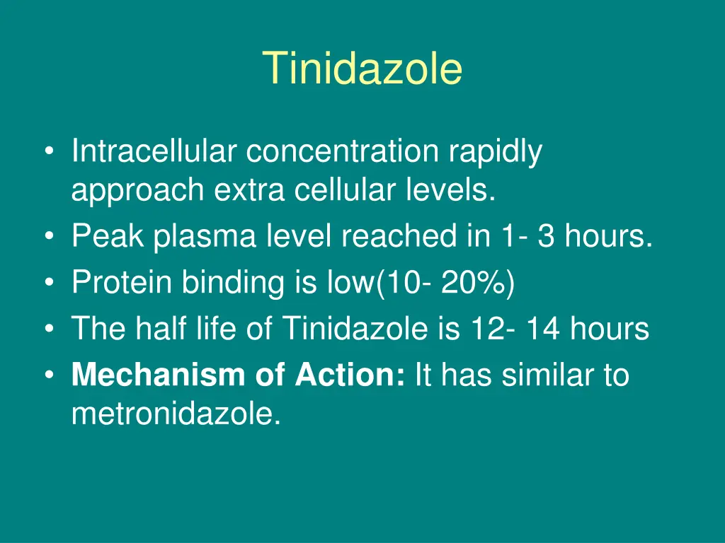 tinidazole 1