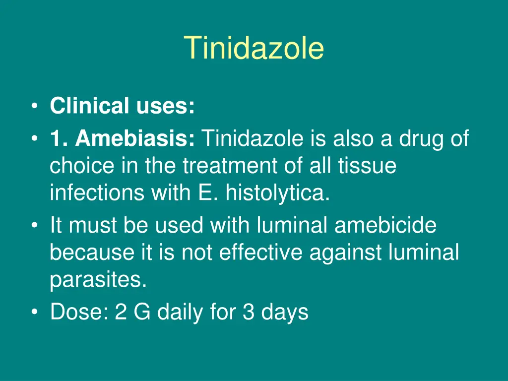 tinidazole 2