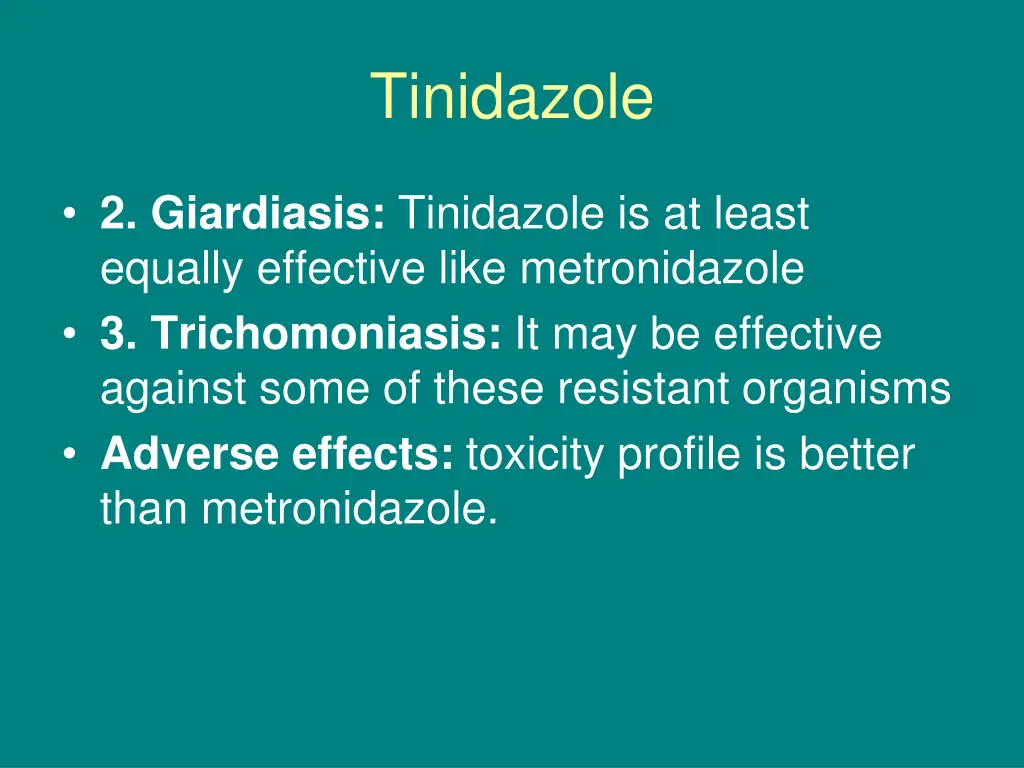 tinidazole 3