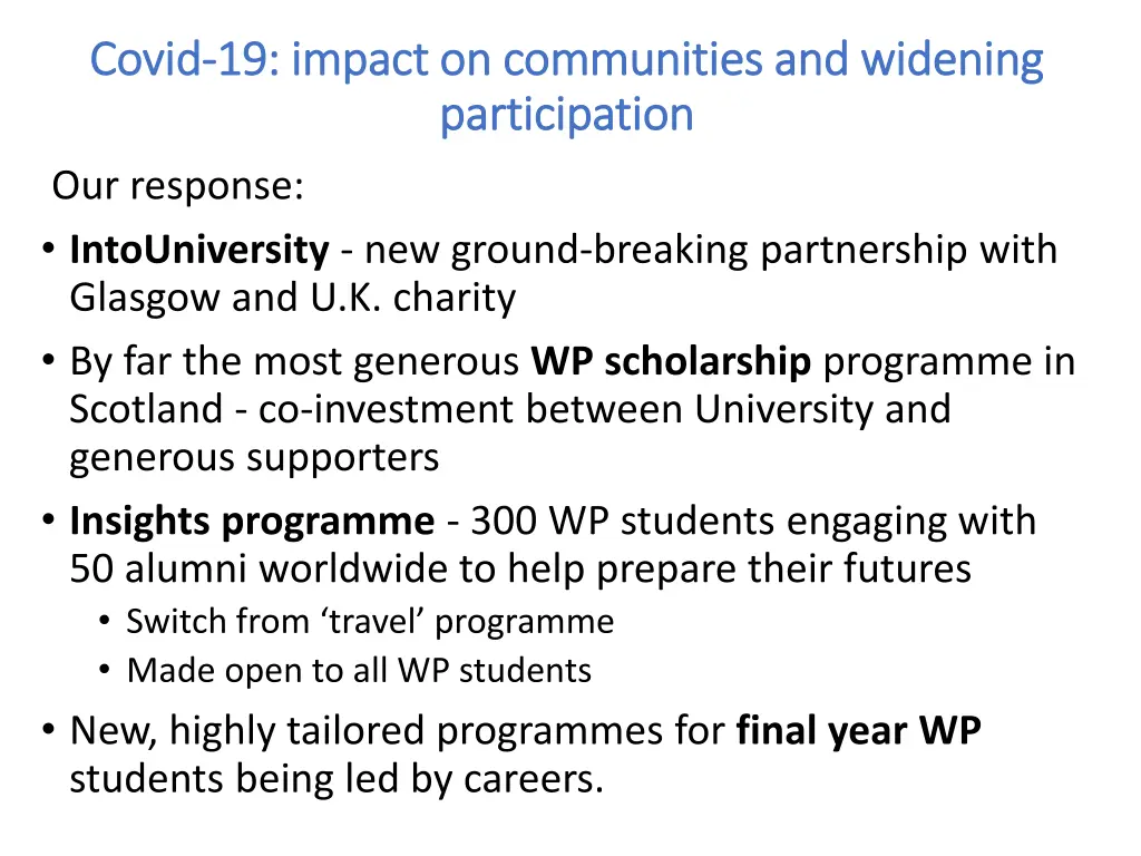 covid covid 19 impact on communities and widening