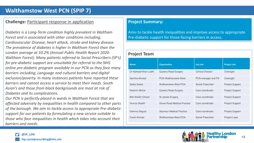 walthamstow west pcn spip 7