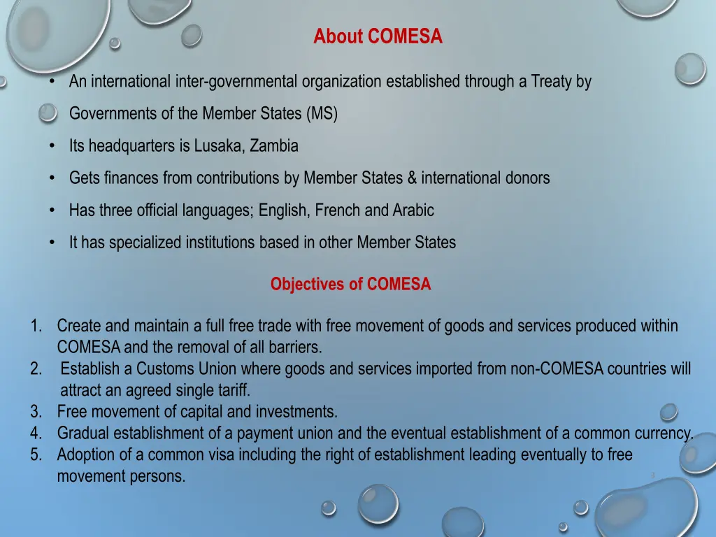 about comesa