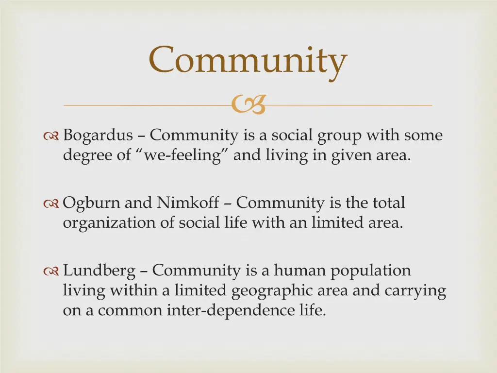 community 1