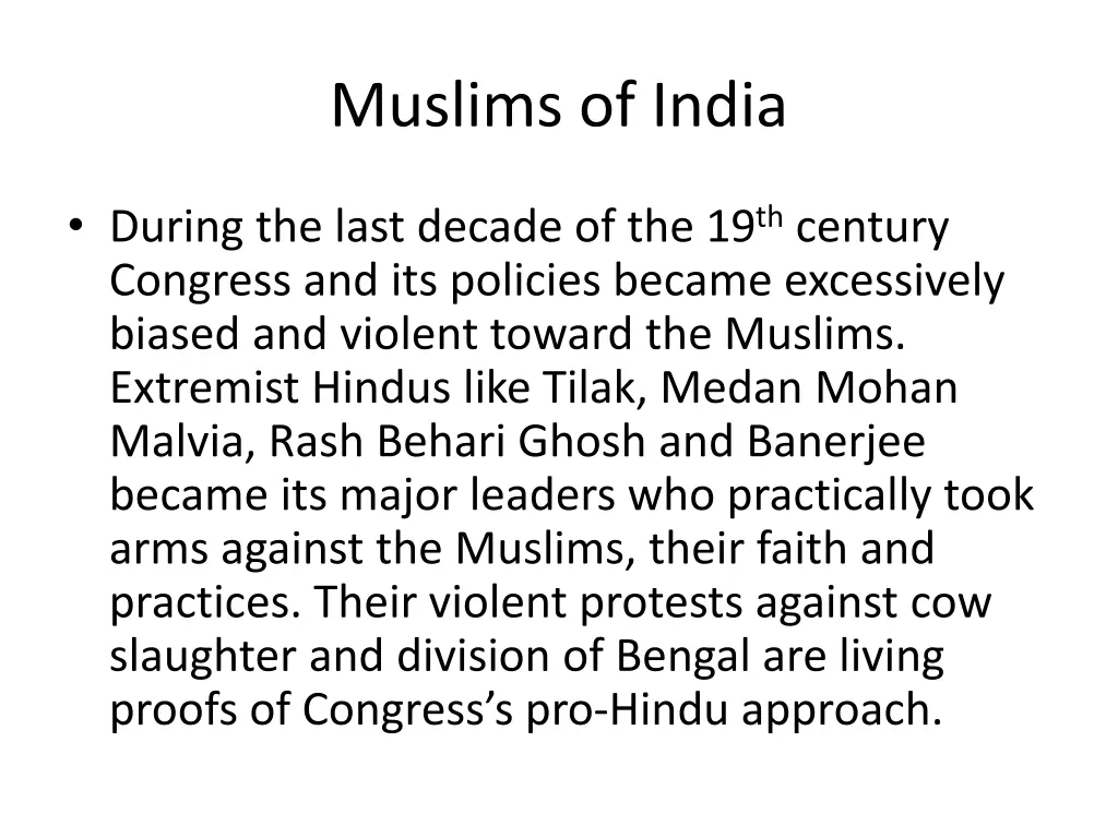 muslims of india