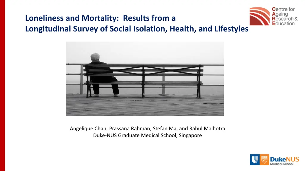 loneliness and mortality results from