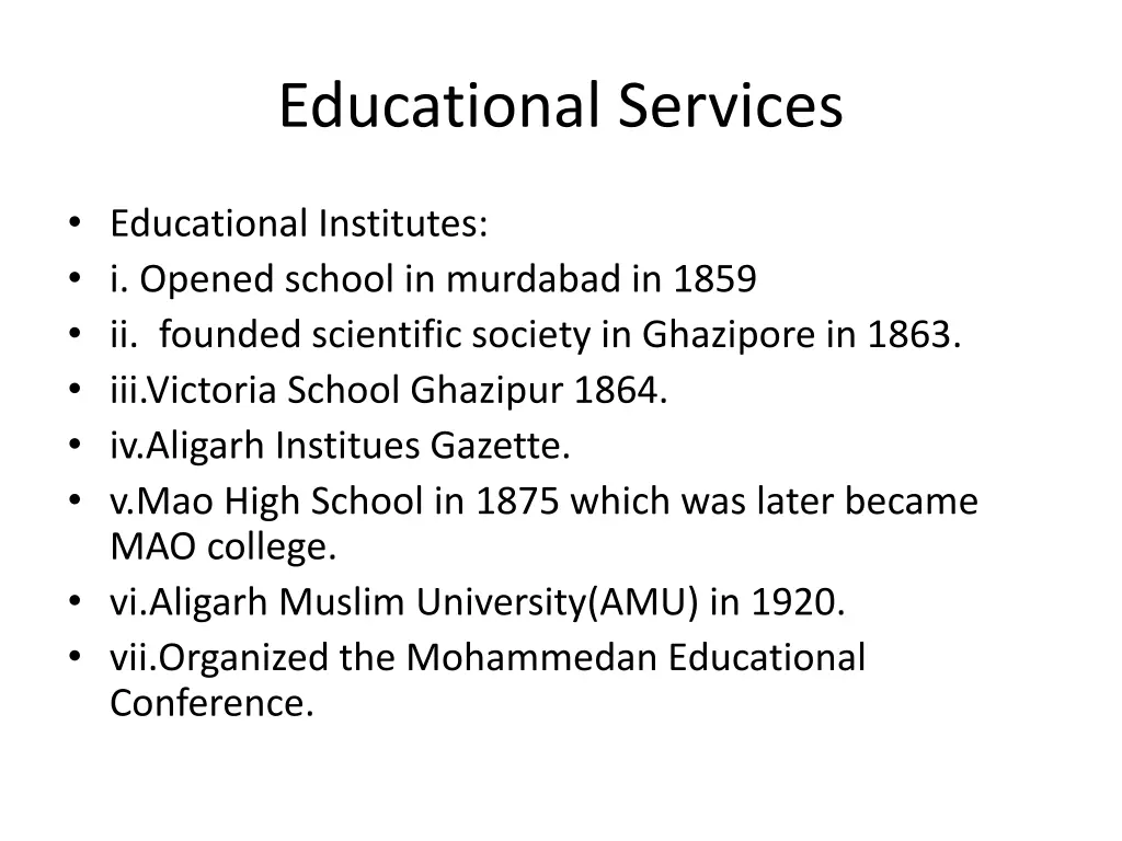 educational services 1