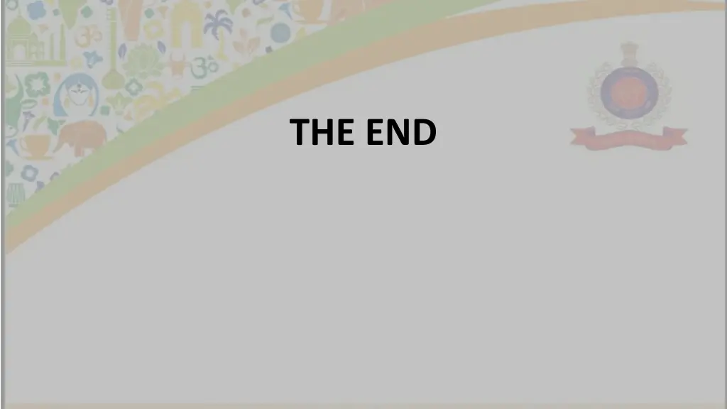 the end