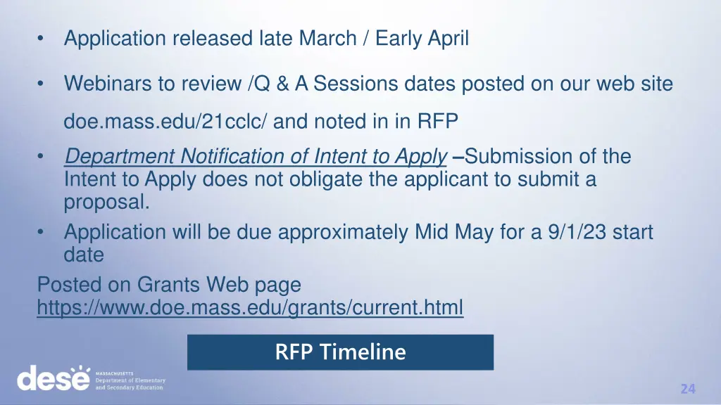 application released late march early april