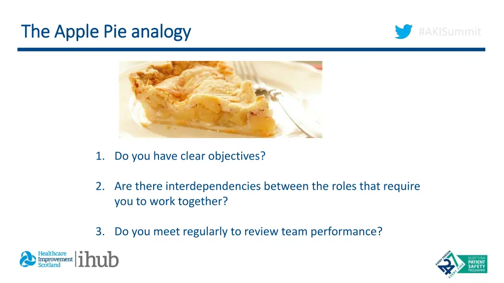 the apple pie analogy the apple pie analogy