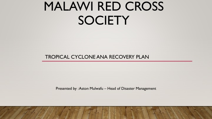 malawi red cross society