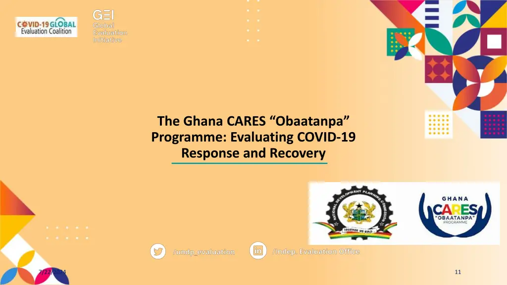 the ghana cares obaatanpa programme evaluating