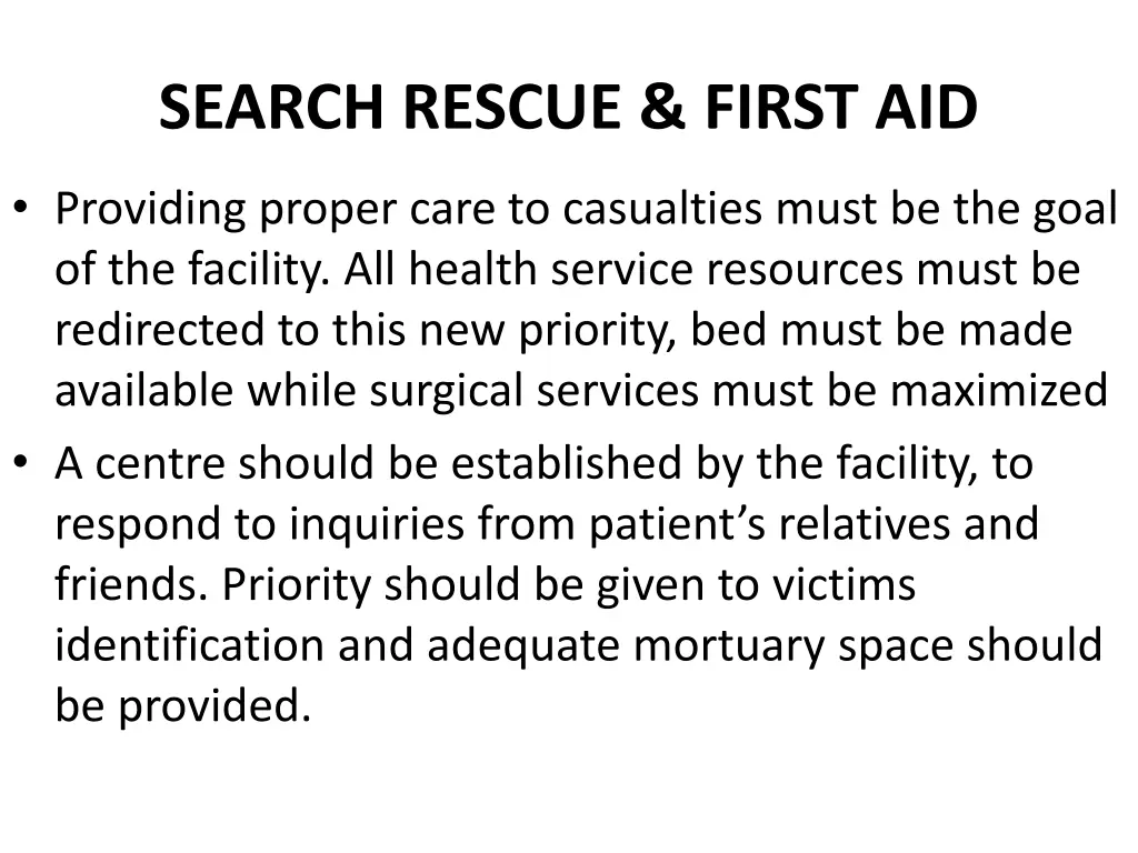 search rescue first aid 2