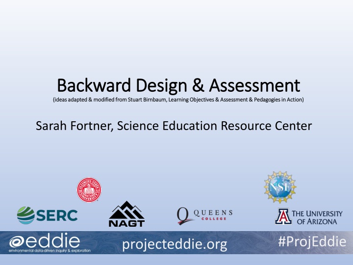 backward design backward design assessment ideas