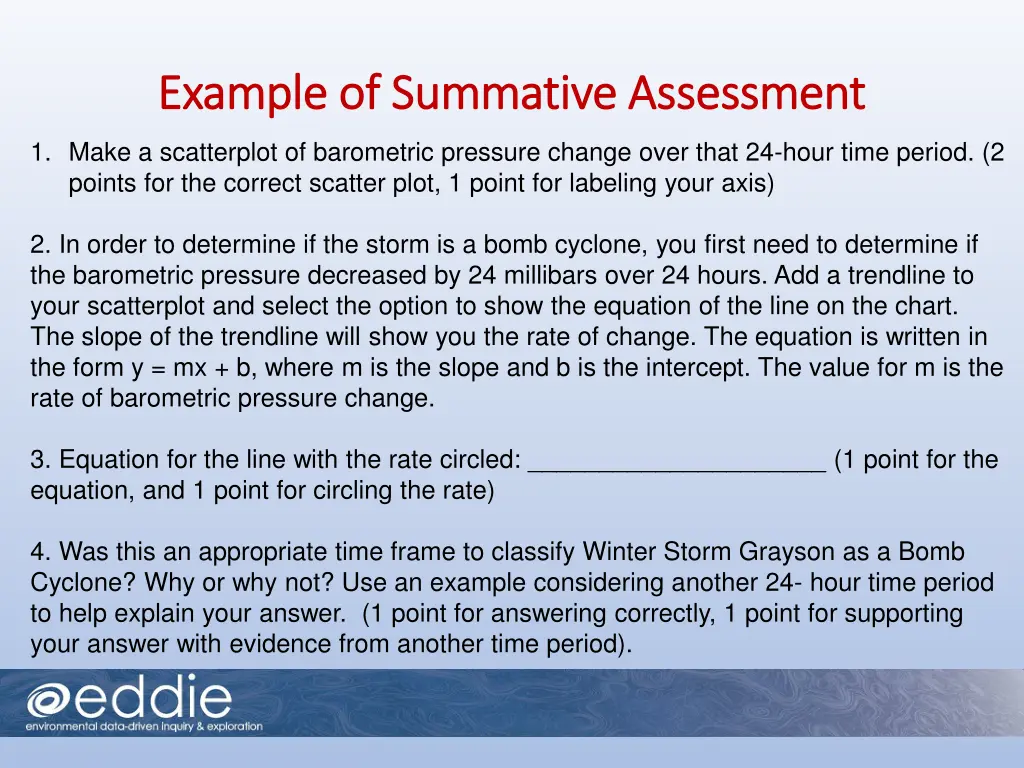 example of summative assessment example