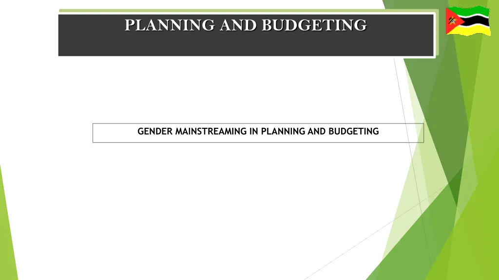 planning and budgeting