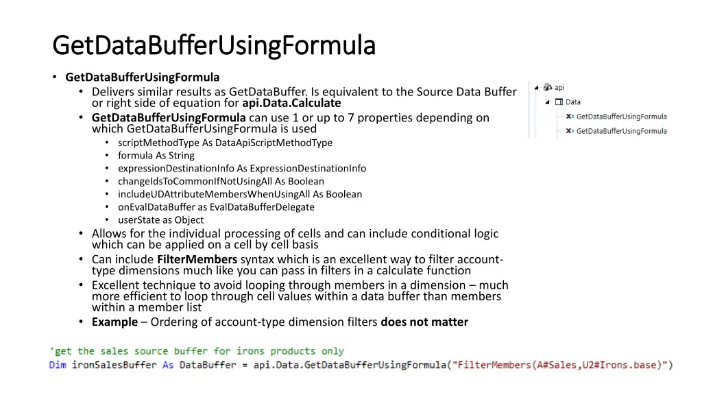 getdatabufferusingformula