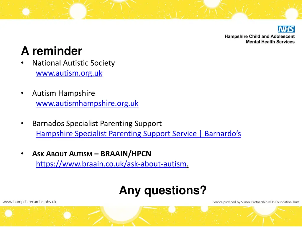 a reminder national autistic society www autism