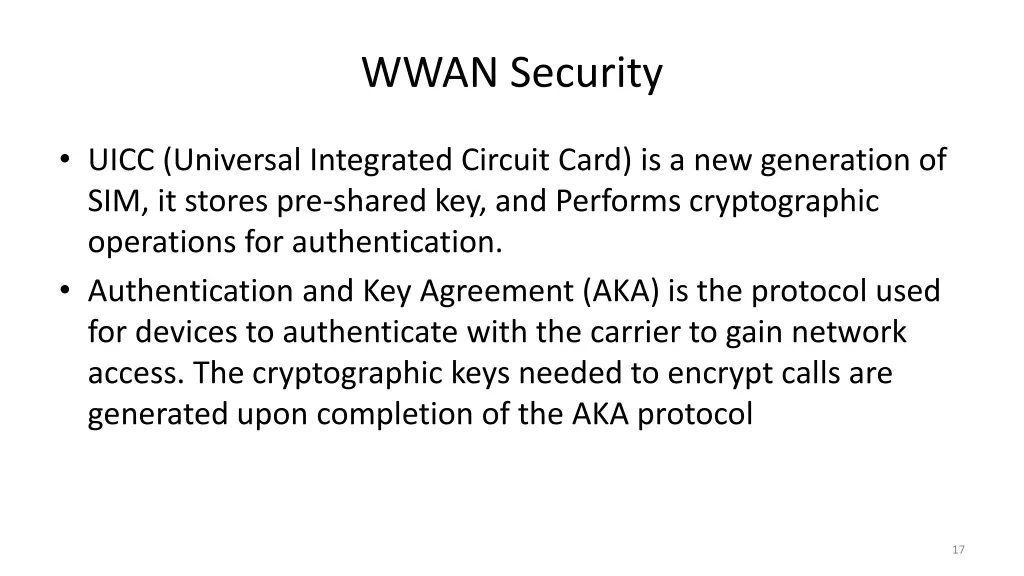 wwan security