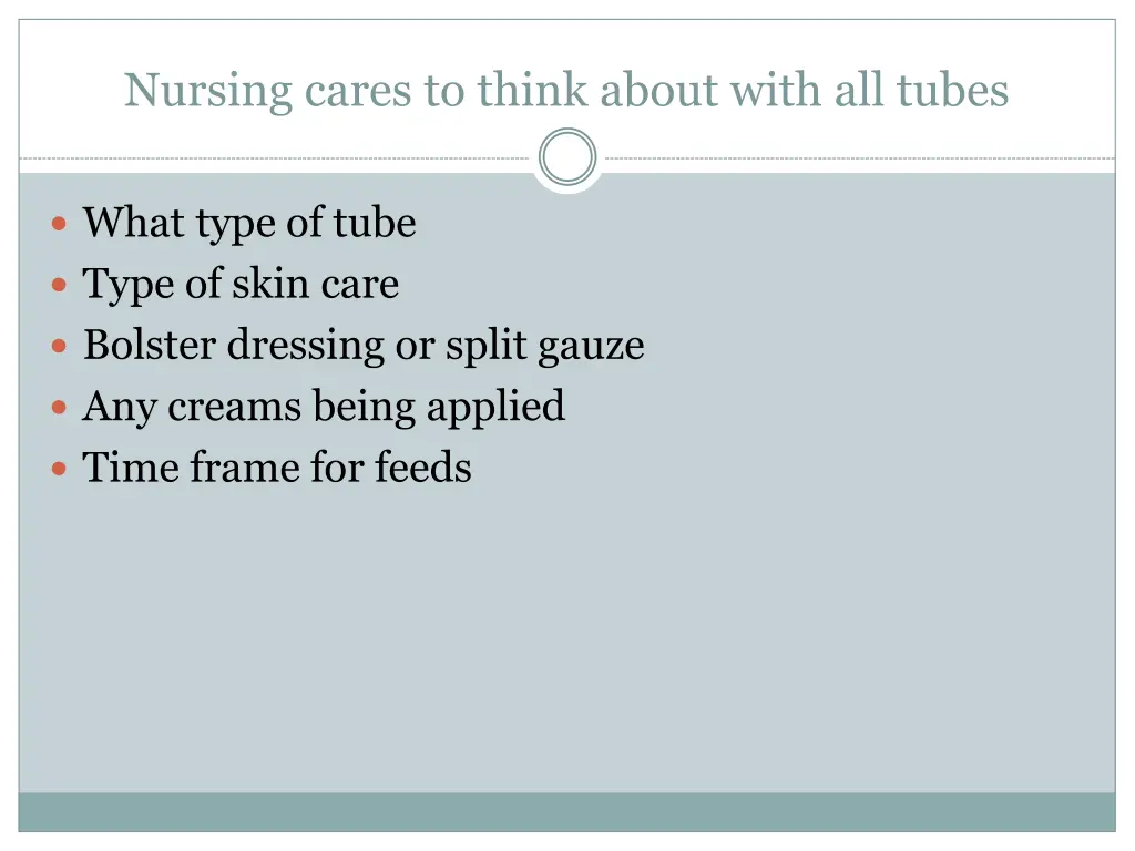 nursing cares to think about with all tubes 1