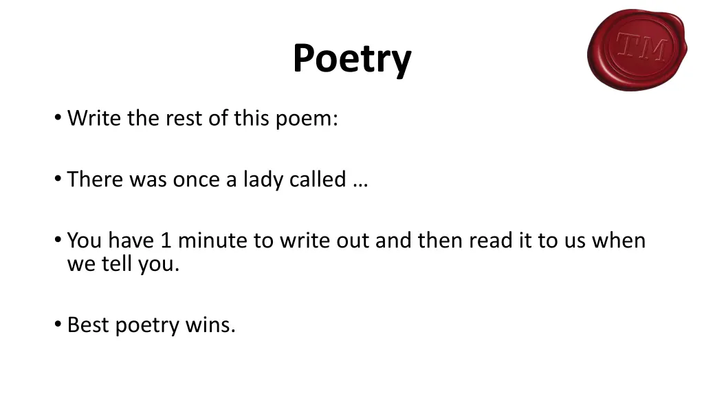 poetry