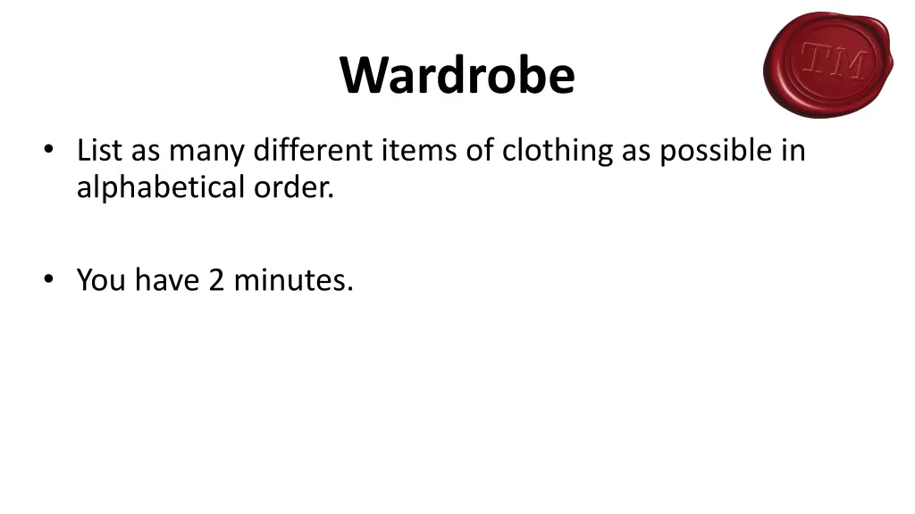 wardrobe