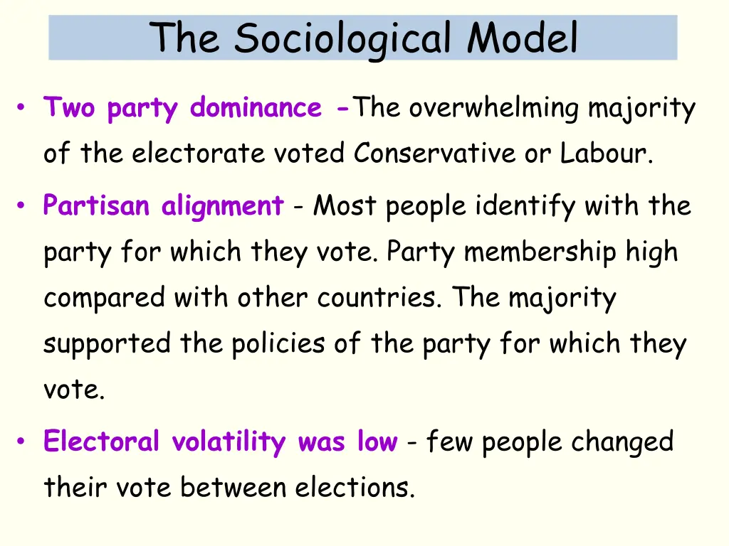 the sociological model 2