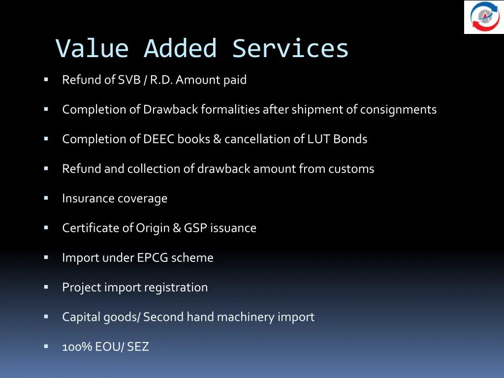 value added services