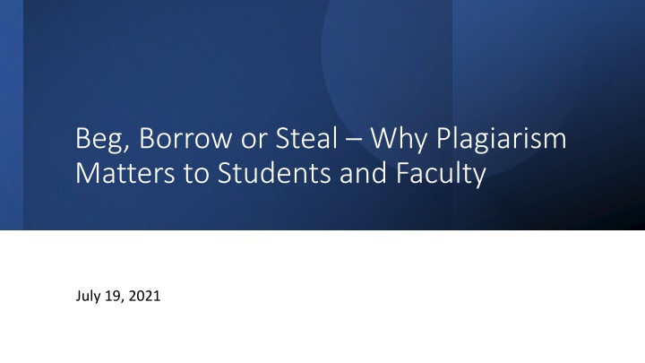 beg borrow or steal why plagiarism matters