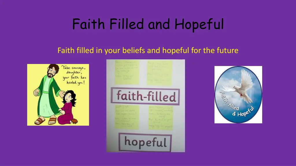 faith filled and hopeful 1