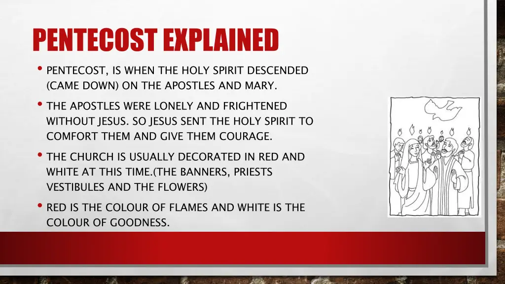 pentecost explained pentecost is when the holy