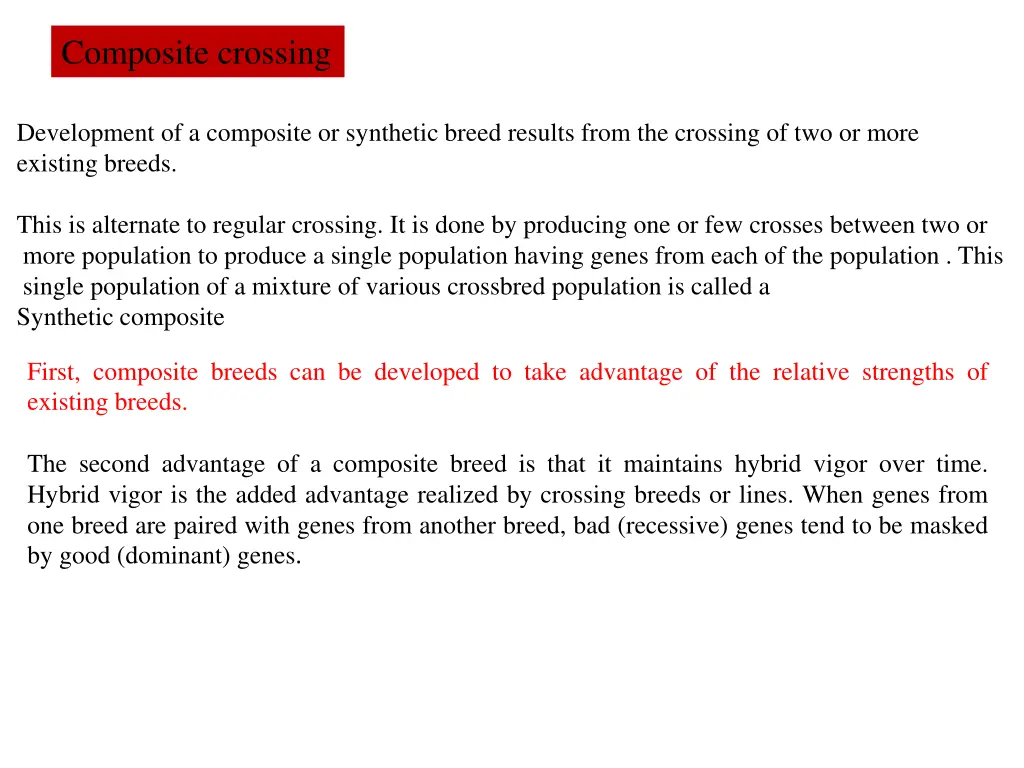 composite crossing