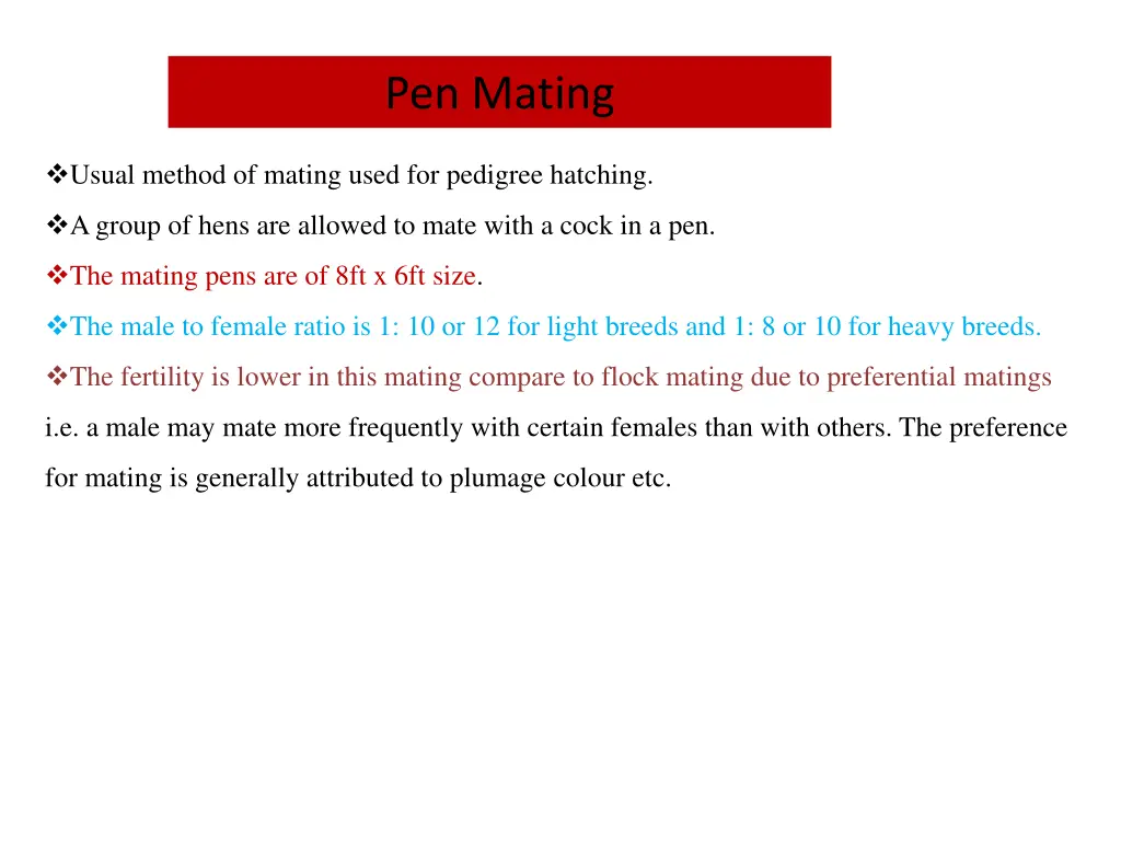 pen mating