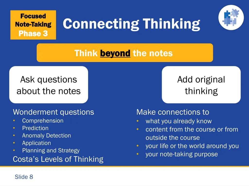 focused focused note note taking taking phase 4