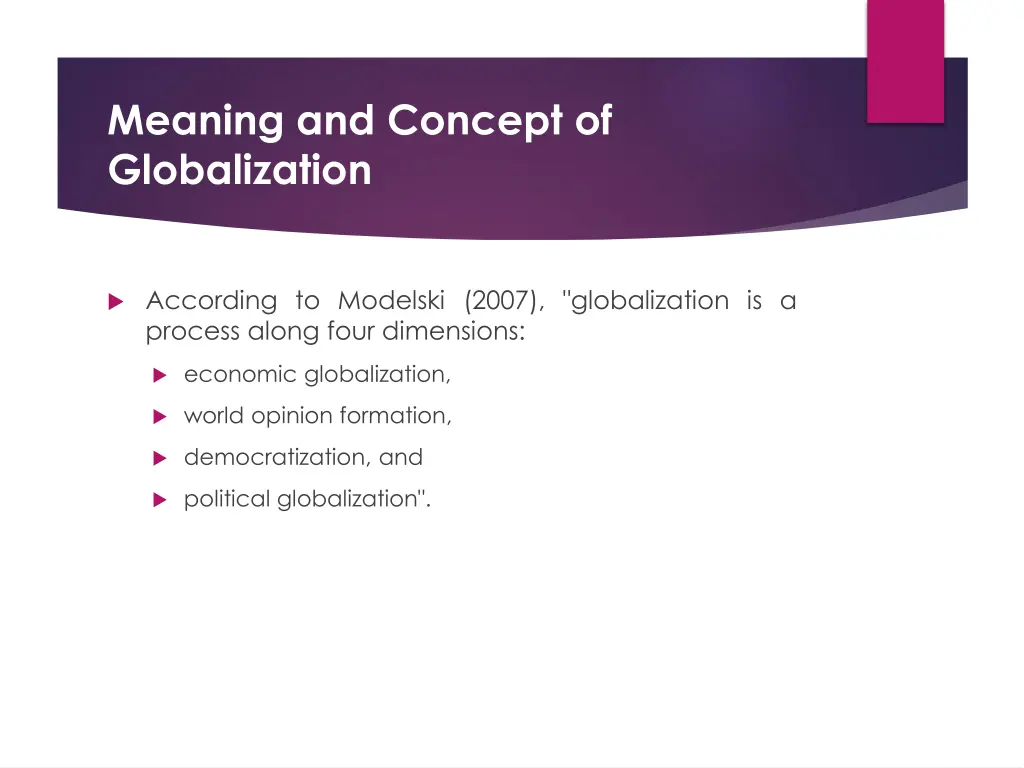 meaning and concept of globalization 10