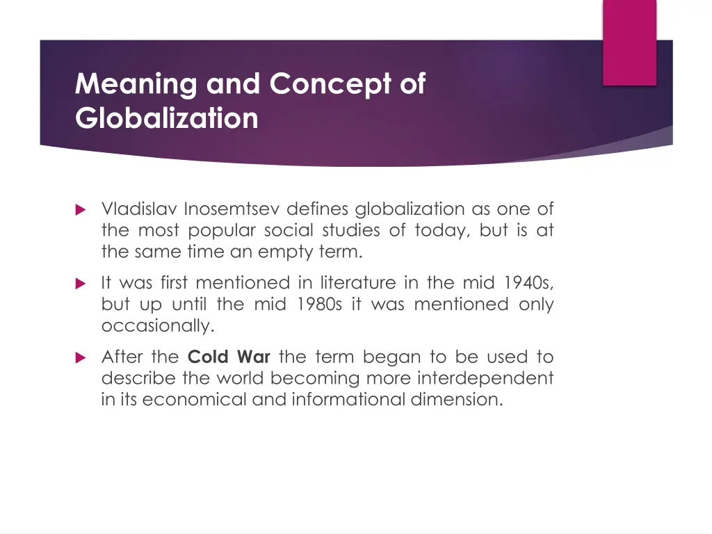 meaning and concept of globalization 4