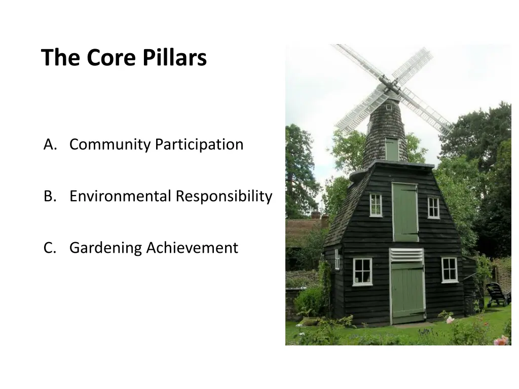 the core pillars