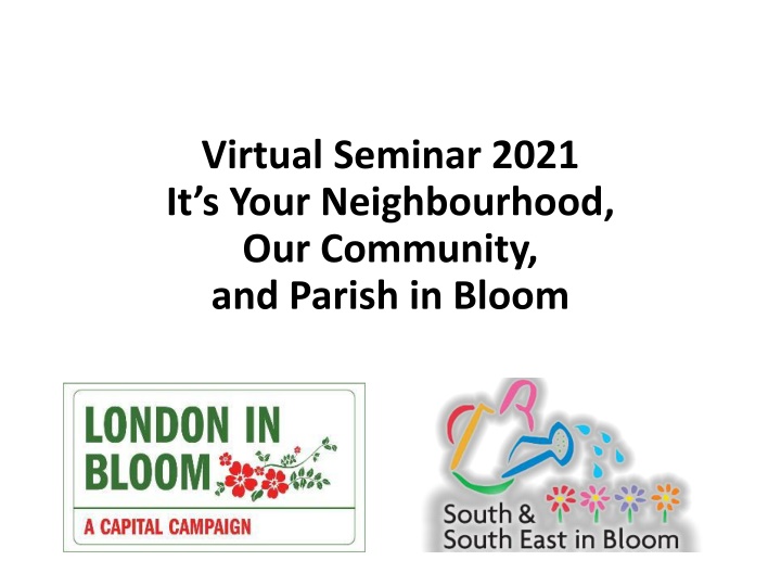 virtual seminar 2021 it s your neighbourhood