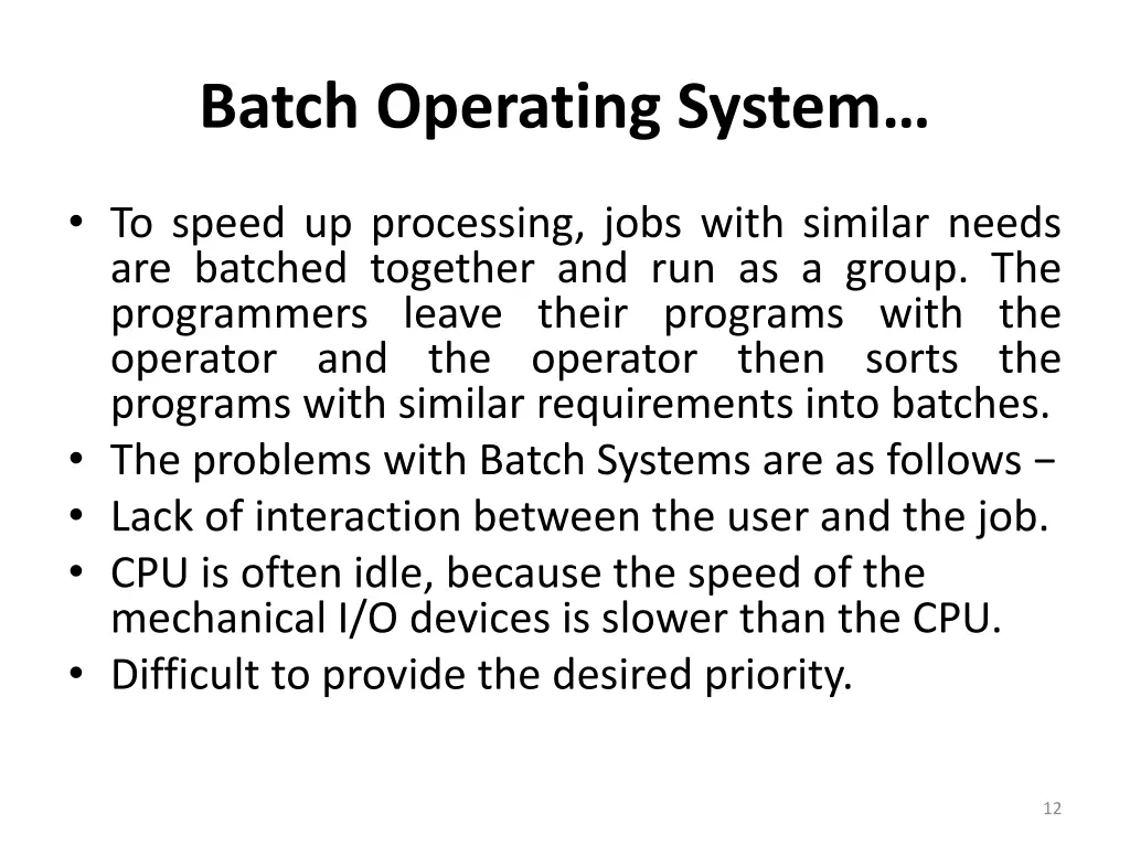 batch operating system 1